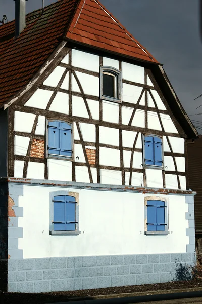 Elsässisches Dorf — Stockfoto