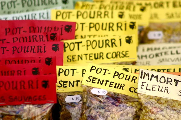 Potraviny Korsika — Stock fotografie