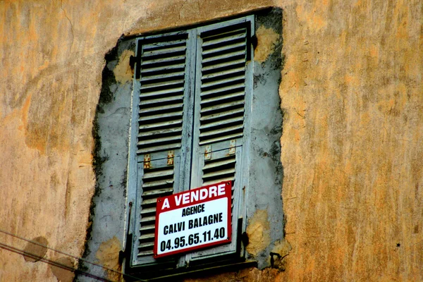 Korsische Häuser und Gebäude — Stockfoto