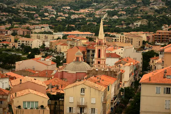 Kostel na Korsice — Stock fotografie