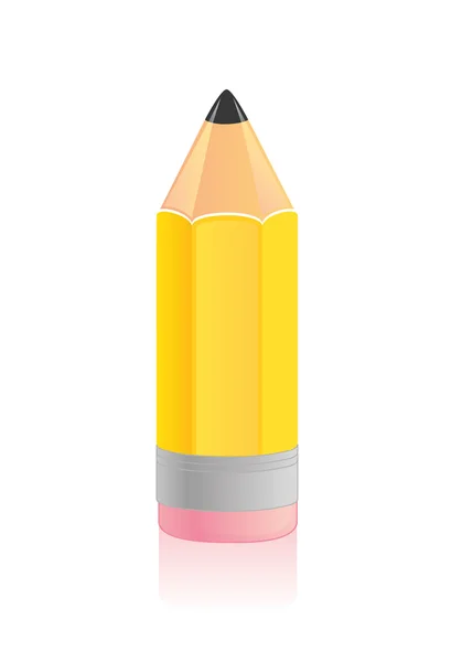 Fa ceruza ikonra — Stock Vector