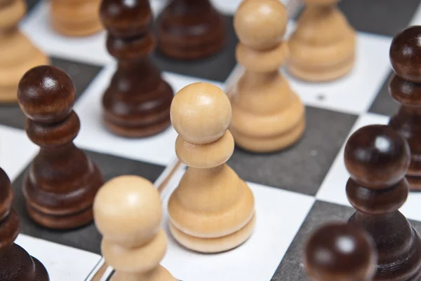 Pawns chess — Stock Photo, Image