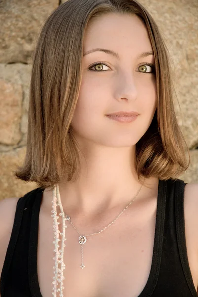 Beautiful teen girl — Stock Photo, Image