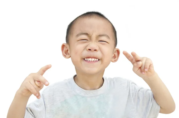 Children smirk — Stock Photo, Image