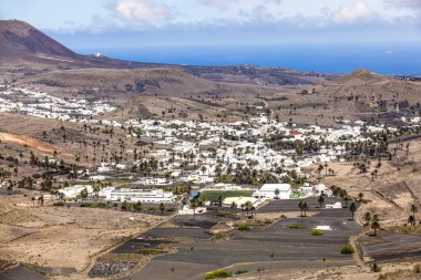 lanzarote içinde etkileyen küçük bir kasaba