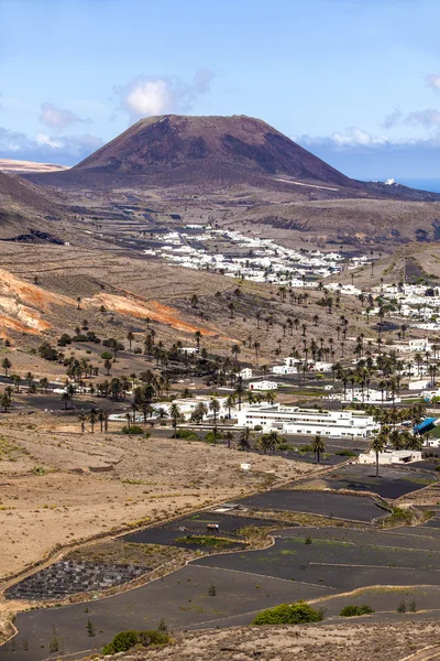 Petite ville de Haria à Lanzarote — Photo