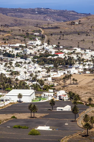 Miasteczko Haría w lanzarote — Zdjęcie stockowe