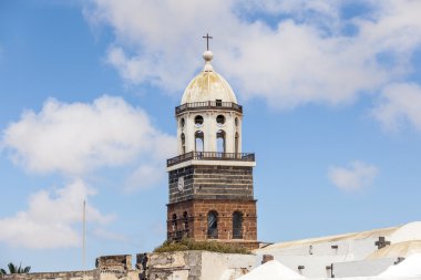 Teguise lanzarote, Kanarya Adası, kilise Iglesia de nuestra şen