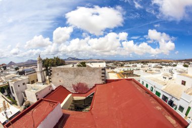 Teguise lanzarote, Kanarya Adası, kilise Iglesia de nuestra şen