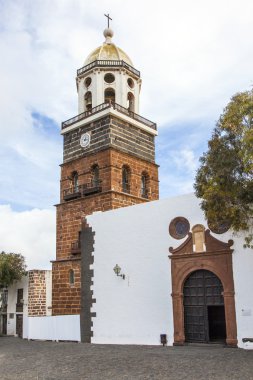 Teguise lanzarote, Kanarya Adası, kilise Iglesia de nuestra şen