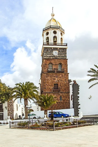 Teguise, Лансароте, Канарські острови, церква Iglesia de Nuestra сіна — стокове фото