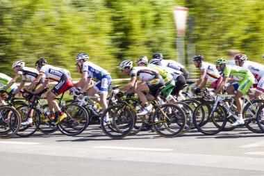 ESCHBORN, GERMANY - MAY 1: more than 4500 biker took place at th clipart