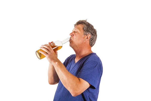 Adam içki — Stok fotoğraf