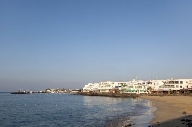 Promenade doğal playa blanca ile Sahil