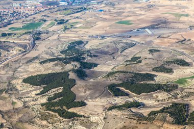 hava kırsal ve madrid çevresinde alanları