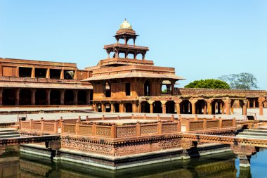Fatehpur Sikri, India, built by the great Mughal emperor, Akbar clipart