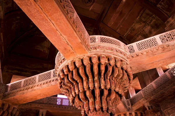 Fatehpur sikri, Indien, byggd av stora mughal kejsaren akbar — Stockfoto