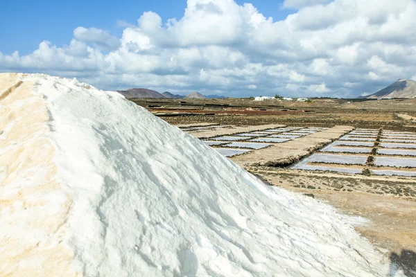 Umywalki soli w janubio de soli — Zdjęcie stockowe