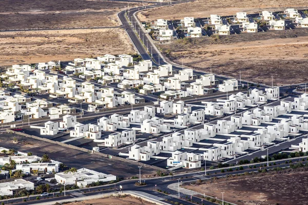 stock image Settlement of new houses all in same style