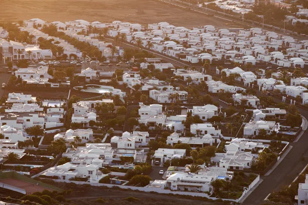 Stock image Settlement of new houses all in same style