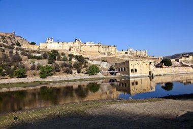 ünlü amber fort sabah ışık