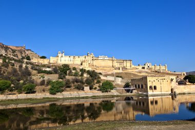 ünlü amber fort sabah ışık