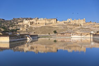 ünlü amber fort sabah ışık