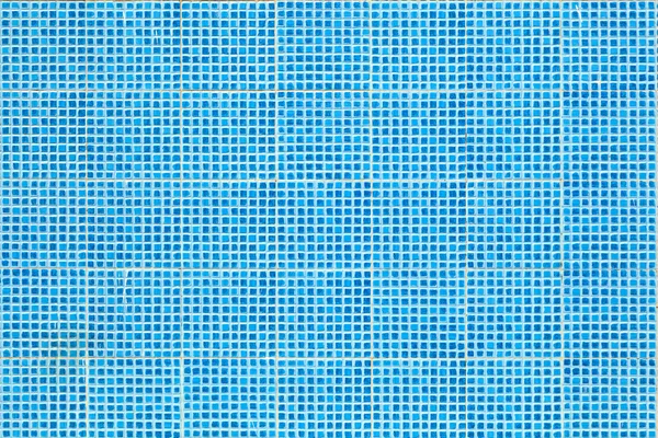 Kék vizű medence csempe háttér — Stock Fotó