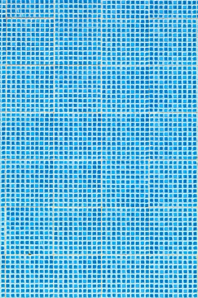 Bleu fond de tuile de piscine — Photo