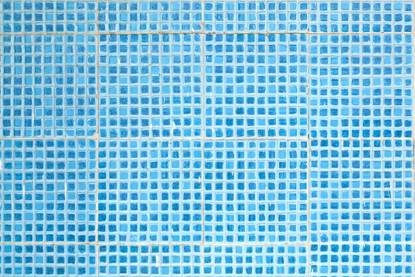 Blauwe zwembad tegel achtergrond — Stockfoto