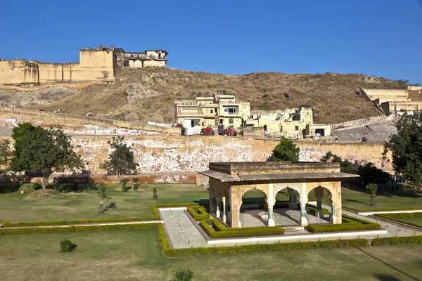 stock image Famous Amber Fort in morning light