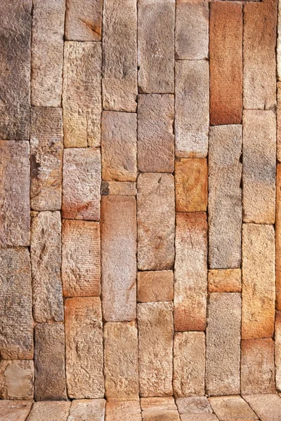 Seamless bricks of an historic building QTAB Minar in Delhi — Stock Photo, Image