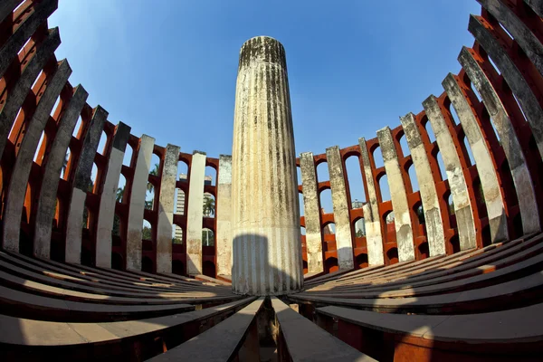 Obserwatorium astronomiczne Mantar Jantar w Delhi — Zdjęcie stockowe