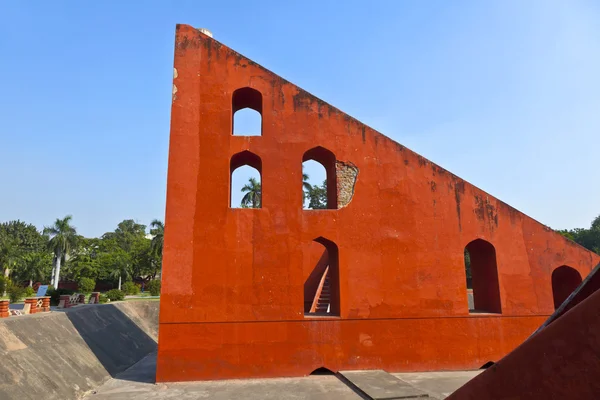 Астрономическая обсерватория Джантар Мантар в Дели — стоковое фото