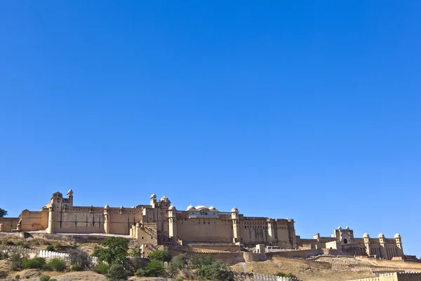 Famous Amber Fort in Jaipur — Stock Photo, Image