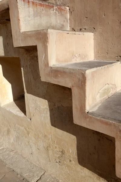 Escadas velhas do Forte Amber em detalhes — Fotografia de Stock