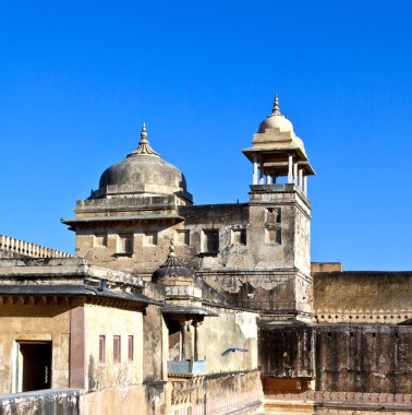 jaipur şehrinde ünlü amber fort