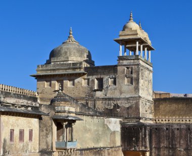 jaipur şehrinde ünlü amber fort