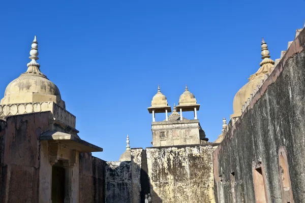 Wewnątrz piękny Bursztyn fort w jaiput — Zdjęcie stockowe