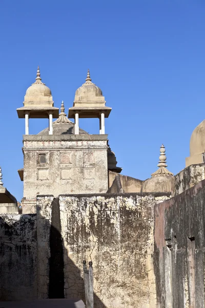 Wewnątrz piękny Bursztyn fort w jaiput — Zdjęcie stockowe