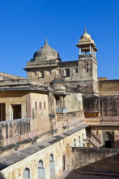 Dentro del hermoso Fuerte Amber en Jaiput — Foto de Stock