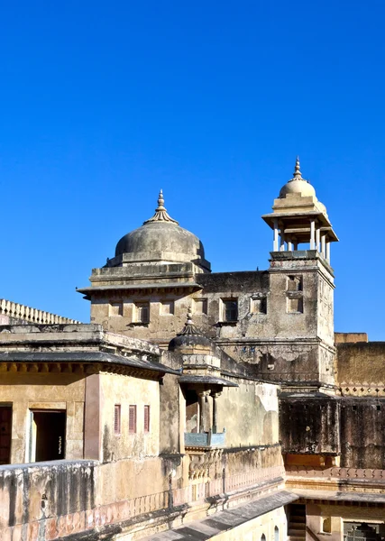 Знаменитый янтарный форт в Джайпуре — стоковое фото