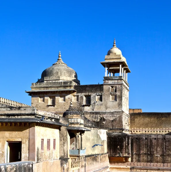 Famoso Fuerte Amber en Jaipur — Foto de Stock