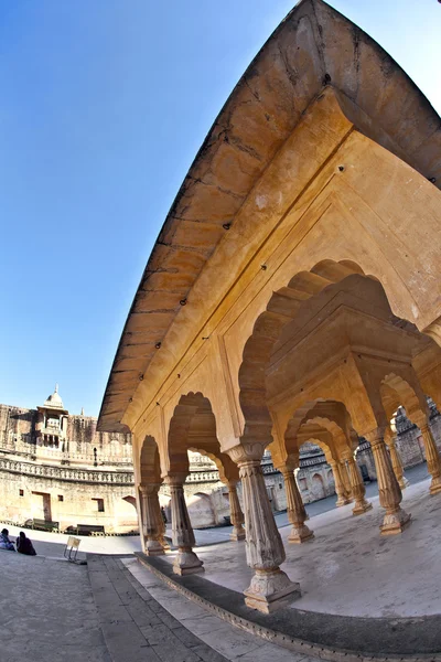 Slavné jantarové fort v jaipur — Stock fotografie