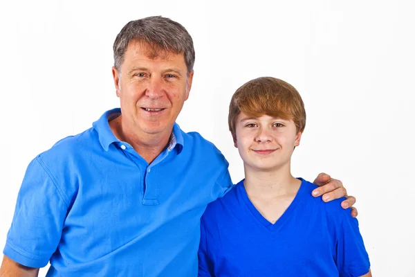 Happy father with his cute son — Stock Photo, Image