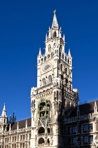 Glockenspiel na ratuszu w Monachium — Zdjęcie stockowe