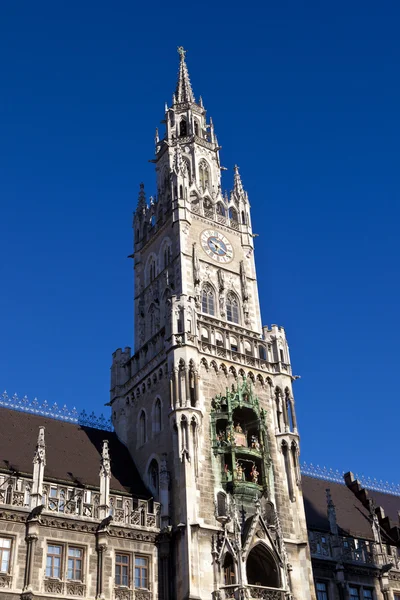 Glockenspiel auf dem Münchner Rathaus — Stockfoto