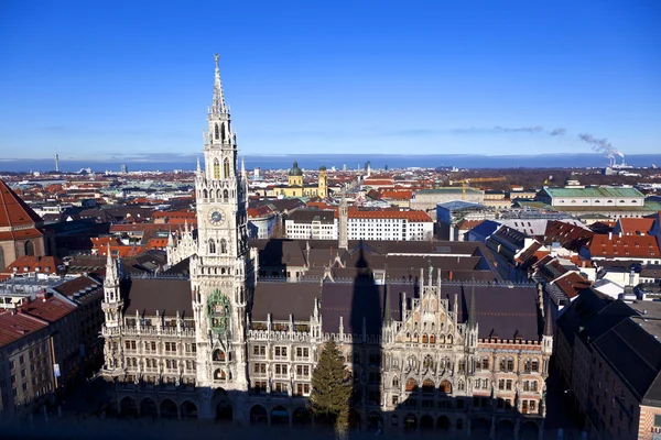 Антена Мюнхені в прекрасна погода — стокове фото