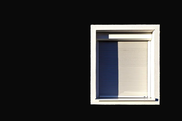 Деталь фасаду будинку з вікном — стокове фото