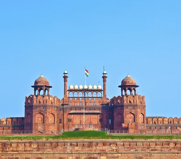 Röda fortet i delhi, Indien — Stockfoto
